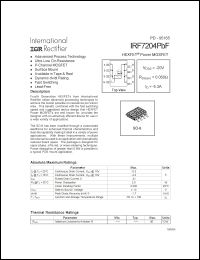 Click here to download IRF7204PBF Datasheet
