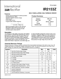 Click here to download IR2153Z Datasheet
