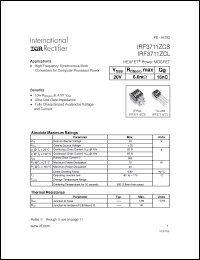 Click here to download IRF3711ZCS Datasheet