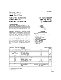 Click here to download IRHY597130CM Datasheet