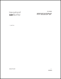 Click here to download IRF9530SPBF Datasheet
