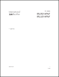 Click here to download IRLR014PBF Datasheet