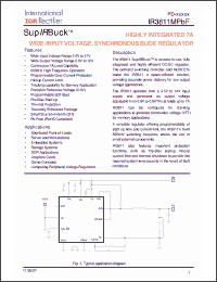 Click here to download IR3811MPBF Datasheet