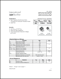 Click here to download IRF3707ZCLPBF Datasheet