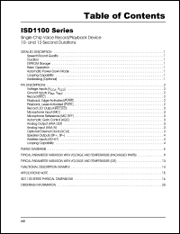 Click here to download ISD1110P Datasheet