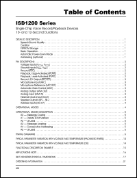 Click here to download ISD1210 Datasheet