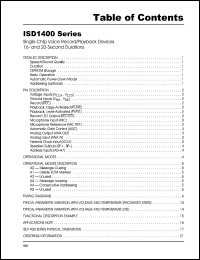 Click here to download ISD1416 Datasheet
