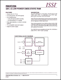 Click here to download IS62C256-70U Datasheet