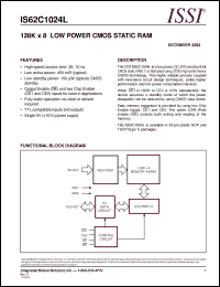 Click here to download IS62C1024L-35TI Datasheet