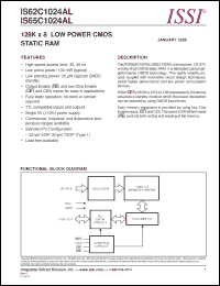 Click here to download IS62C1024AL-35QI Datasheet