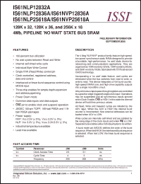 Click here to download IS61NVP12836A-200B2 Datasheet