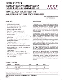 Click here to download IS61NLP12836A Datasheet