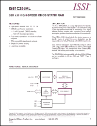 Click here to download IS61C256AL Datasheet