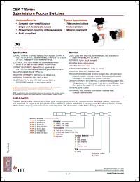 Click here to download T205J1V3QE2 Datasheet