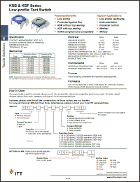 Click here to download KSF1A231LFT Datasheet