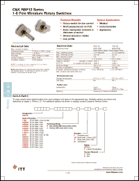 Click here to download RBP12-304B04-C-AD-G Datasheet