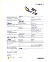 Click here to download CCM03-3012R102 Datasheet