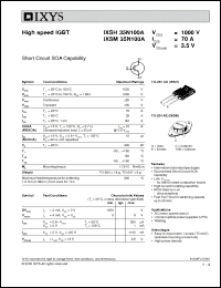 Click here to download IXSH35N100A Datasheet