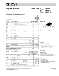 Click here to download IRFP360 Datasheet