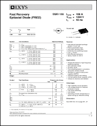Click here to download DSEI120-12A Datasheet