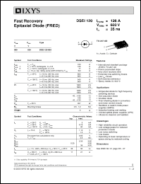 Click here to download DSEI120-06A Datasheet