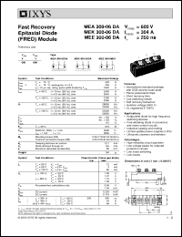 Click here to download MEA300-06 Datasheet