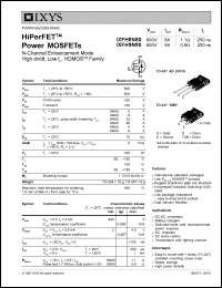 Click here to download IXFH8N80 Datasheet