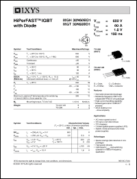 Click here to download IXGH30N60BD1 Datasheet