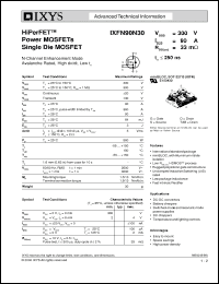 Click here to download IXFN90N30 Datasheet