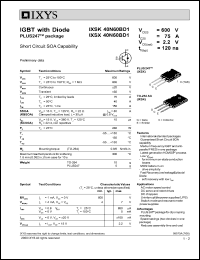 Click here to download IXSK40N60BD1 Datasheet