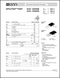 Click here to download IXGK120N60 Datasheet