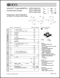 Click here to download IXFN100N10S3 Datasheet