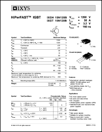 Click here to download IXGT15N120B Datasheet