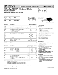 Click here to download DSEE8-06 Datasheet