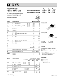 Click here to download IXTP3N110 Datasheet