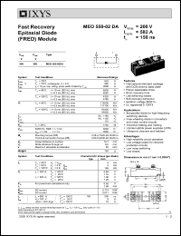 Click here to download MEO550-02 Datasheet