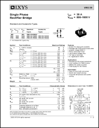 Click here to download VBO25-08AO2 Datasheet