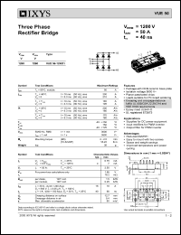 Click here to download VUE50-18NO1 Datasheet