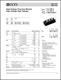 Click here to download MCD161-22IO1 Datasheet