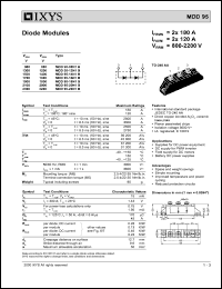 Click here to download MDD95-08N1 Datasheet