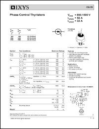 Click here to download CS23-08IO2 Datasheet