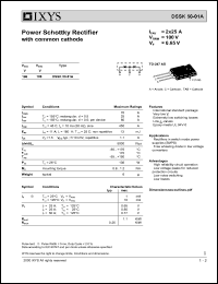 Click here to download DSSK50-01 Datasheet