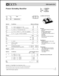 Click here to download DSS2X41-01 Datasheet