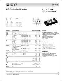 Click here to download VW2X30-08IO1 Datasheet