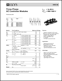 Click here to download VWO60 Datasheet