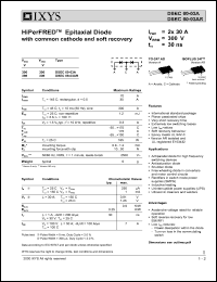 Click here to download DSEC60-03 Datasheet