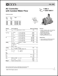 Click here to download HVL900-14IO1 Datasheet