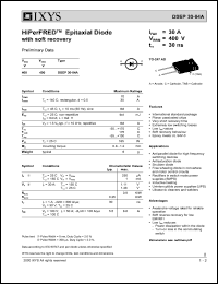 Click here to download DSEP30-04 Datasheet