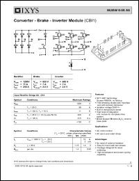 Click here to download MUBW6-06A6 Datasheet