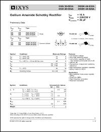 Click here to download DGS20-022A Datasheet